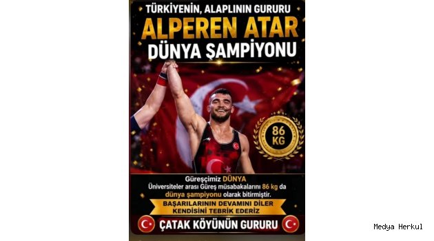 ALAPLI’DAN DÜNYA ŞAMPİYONLUĞUNA BAŞARI HİKÂYESİ