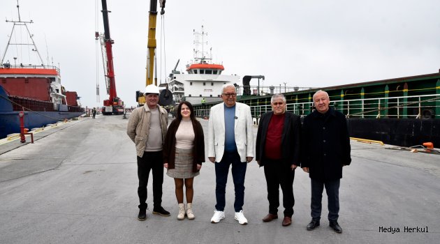 BOZHANE LİMANI TAM KAPASİTE HİZMETE BAŞLADI