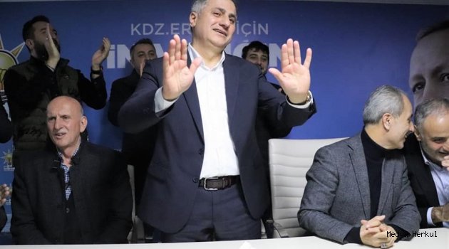 BOZKURT, PARTİLİLERLE BİR ARAYA GELDİ      