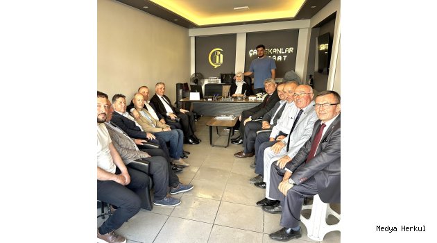BOZKURT VE AK PARTİDEN ÇALIŞKAN’A ZİYARET