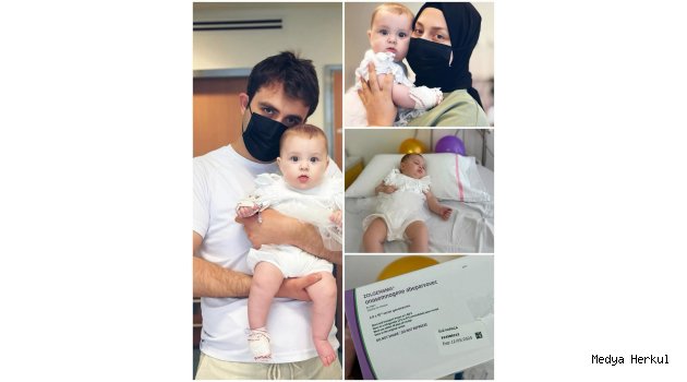 ELİZ BEBEK  DUBAİ'DE İLK İLACINI ALDI!