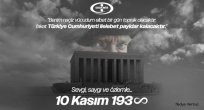 ERDEMİR'İN 10 KASIM ATATÜRK'Ü ANMA MESAJI 
