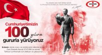ERDEMİR'DEN 29 EKİM CUMHURİYET BAYRAMI KUTLAMA MESAJI