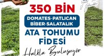 KDZ. EREĞLİ BELEDİYESİ, 350 BİN ATA TOHUMU FİDESİ DAĞITACAK