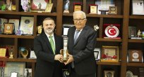 YAZICI, BAŞKAN HALİL POSBIYIK’I ZİYARET ETTİ